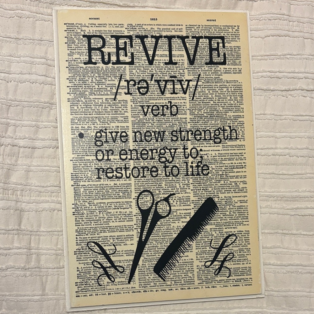 Hair Salon Wall Decor